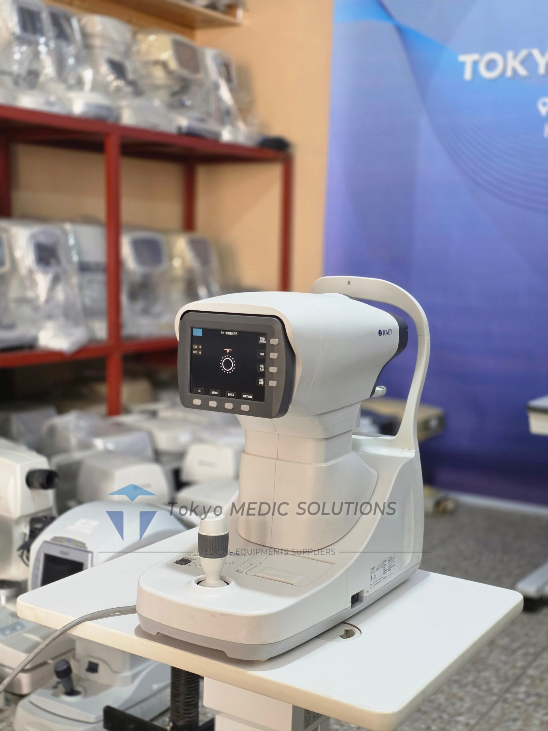 Tomey RC-01 Autorefractor with Keratometer – Digital Auto Ref Kerato System