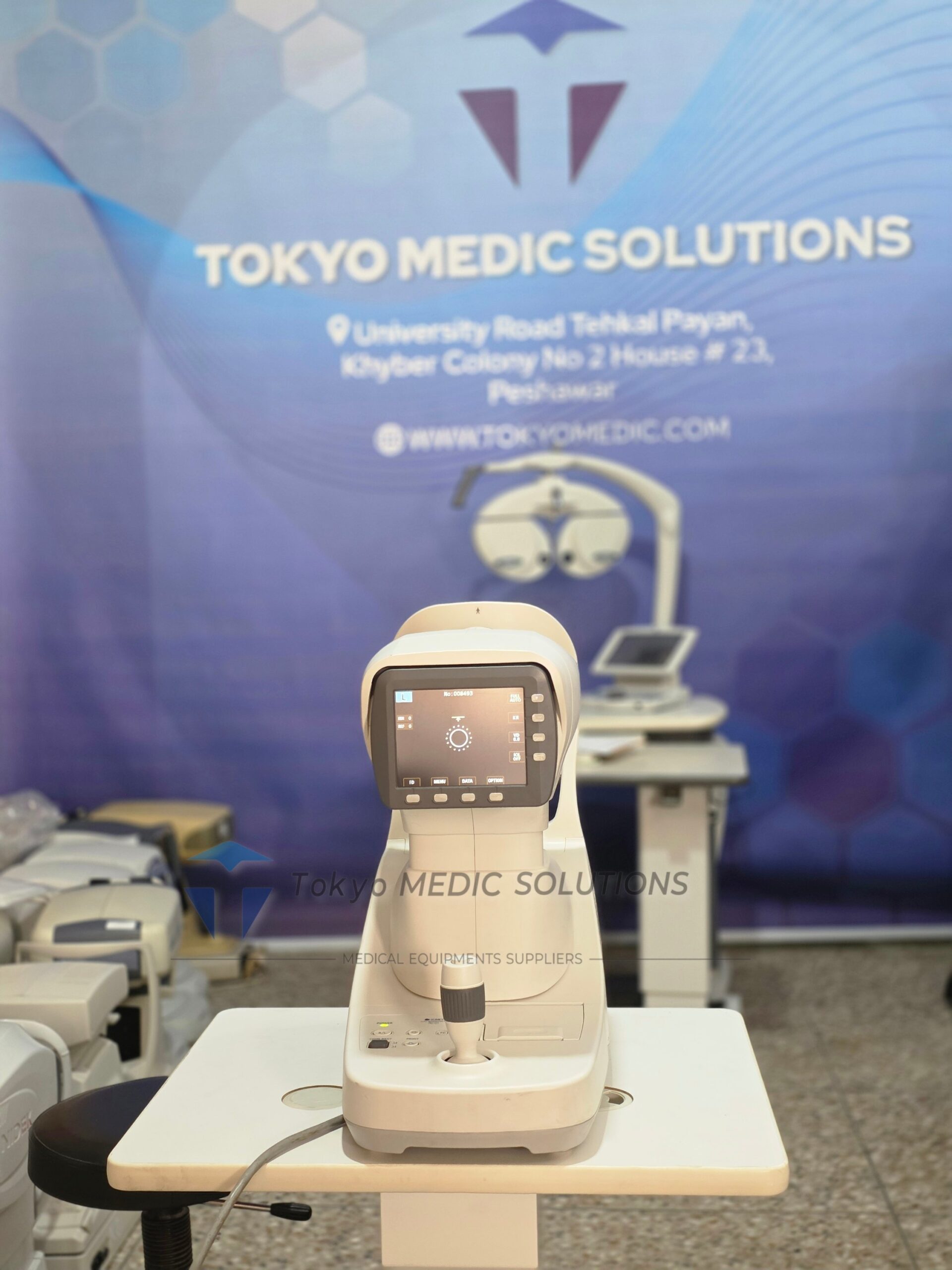 Tomey RC-01 Autorefractor with Keratometer – Digital Auto Ref Kerato System - Image 2